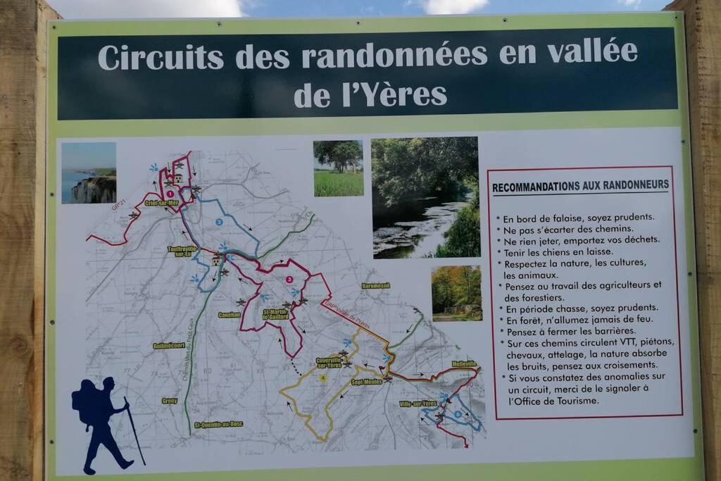 Maison entière la longe'yeres Saint-Martin-le-Gaillard Esterno foto
